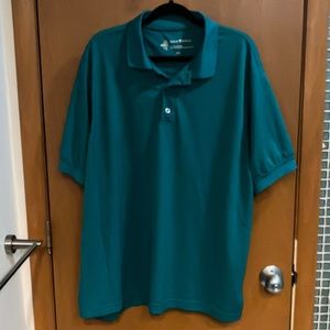 2XL Oak Hill green polo, great condition, some fading on inner label